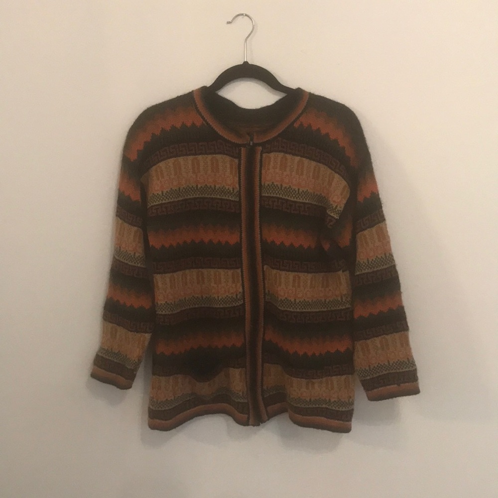 100% alpaca wool sweater
